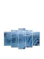 Wall Decor Fotocuadro 5 Piezas Pirámide Waterclean