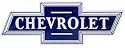 Chevy Bowtie Die Cut Metal Sign
