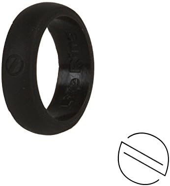 Life Ring - Women's Silicone Wedding Ring for Active Lifestyles | Flexible, Safe and Durable Silicone Wedding Band comes in Aqua, Coffee or Purple in US Sizes | 100% Life Time Replacement Warranty Included!