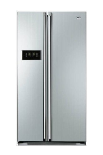 LG Electronics GW-B217FLQV Side by Side / Kühl-Gefrier-Kombi / A+ / 175 cm Höhe / 470 kWh/Jahr / 349 L Kühlteil / 178 L Gefrierteil / Platinum Silber