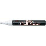 Uchida 480-C-0 Marvy Broad Point Tip Regular Bistro Chalk Marker, White