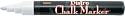 Bistro Chalk Marker 6mm Bullet Tip 1/Pkg-White