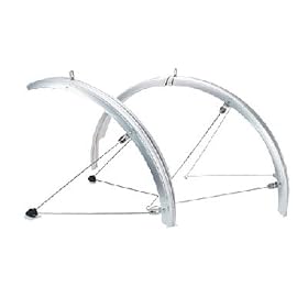 SKS P65 Chromoplastic ATB Bicycle Fenders - Pair - 26x1.6-2.30 x 65mm by 
