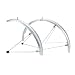 SKS P65 Chromoplastic ATB Bicycle Fenders - Pair - 26x1.6-2.30 x 65mm