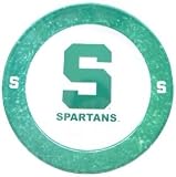 Michigan State Spartans 4 Piece Dinner Plate Set