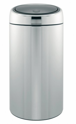 Brabantia 390821 Touch bin 45 L Deluxe Kunststoffeinsatz, brilliant steel Preisvergleich
