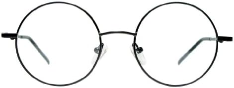 Metal Round Readers - Reading eyeglasses ( unisex ) Black, Brown, Gold, Silver or Grey