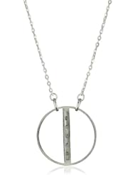 Dean Davidson "RUNWAY" Silver Cubic Zirconia Stage Necklace