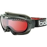 Bolle Simmer Women's Snowboard/Ski Goggles (Black Fade /Vermillon)