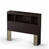 South Shore Furniture, Cakao Collection, Bookcase Headboard 39", Chocolate