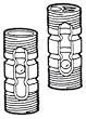 Rheem SP20003 Heat Trap Kit