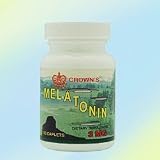 Melatonin 3mg (Premium Insomnia Remedy) 100 caplets [Made in the U.S.A.]