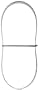 DELTA 28-178 9-Inch Band Saw Blade 3/8-Inch by 59-1/2-Inch, 6 Teeth per Inch