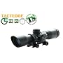 Leapers 5th Gen 4x32 Compact Mini CQB Scope, Illuminated Mil-Dot Reticle, 1/4 MOA, 1 Tube, Weaver Rings