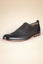 Autograph Leather Bar Stitch Oxford Shoes