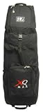 Buy Deluxe Padded Golf Travel Cover Bag with Wheels (Black)