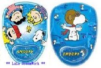 Peanuts snoopy Mousepad w/ Wrist rest : Snoopy & Friend (1 pc)