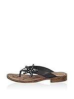 Dolceamore Chanclas al dedo (Negro)