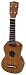 Mahalo Deluxe Soprano Ukulele U-350 with Solid Mahogany Top and Koa Back and Sides.Includes Soft Case