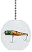 Green Orange Fishing Lure Solid Ceramic Fan Pull
