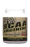 【GOLD`S GYM　 （ゴールドジム）】　ＢＣＡＡ・アルギニンパウダー　４００ｇ