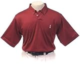 Claret Jug Collection 2008 British Open Self Collar Solid Polo - Red