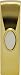 Electronics : GE 19218 Direct Wire Door Chime Push Button, Gold