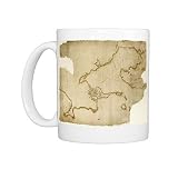 Louisburg fortress and harbour, Cape Breton Photo Mugs