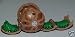 Bakugan Series 2 B2 Bakupearl Single LOOSE Figure Subterra Brown Wormquake 470G
