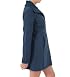 Miss Posh Single Breasted Peacoat with Knitted Collar in Teal