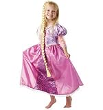 Disney - I-884492M - Déguisement - Costume de Luxe Raiponce + Tresse - Taille M