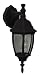 Cast Aluminum Outdoor Wall Mount with Glass Bowl Panels Finish: Rust