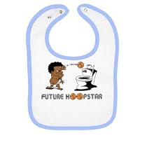 Future Hoopster Basketball Player Infants Bib