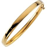 14K Yellow Gold Child's Bangle Bracelet