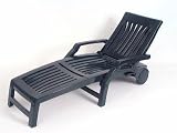 Hhsw Netuno Wheel Lounger Forest Green