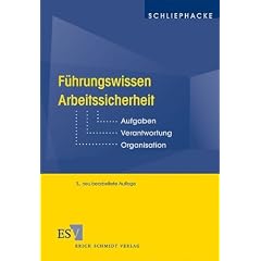 F�hrungswissen Arbeitssicherheit: Aufgaben - Verantwortung - Organisation