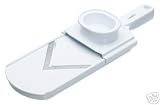 v-shaped vegetable & fruit slicer