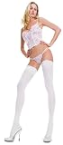 OPAQUE THIGH HI WITH BIG LACE UP TOPS