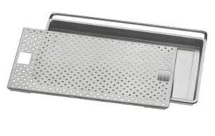 Rail System 2-Piece Drain Rack in Stainless Steel