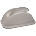 Rubbermaid Commercial Pastic Free-Swinging Plastic Lid, Rectangular, Beige