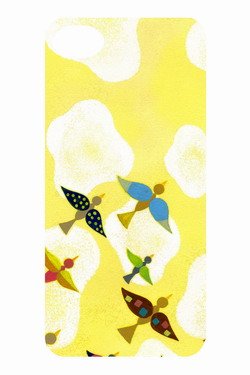 【鳥】きむらともこ、iPhone5ケース〈softbank/au）