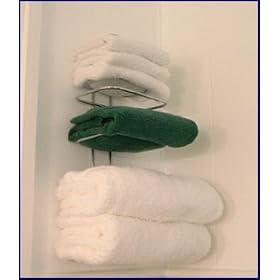 <b>Chrome Hotel Towel Rack - 2 Guest Size</b>