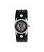 Vintage Ink #VI-W49 Women's Tattoo Inspired Wide Leather Strap Watch