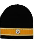 Pittsburgh Steelers NFL Two Tone Knit Beanie Hat