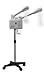 Rolling Facial Steamer HOT COLD UV OZONE AROMATHERAPY Professional SPA Equipment