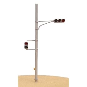 【クリックでお店のこの商品のページへ】Amazon.co.jp ｜ 情景小物016 信号機B ｜ ホビー 通販