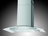 Akdy 36 Euro Style Az668i Stainless Steel Island Mount Range Vent Hood