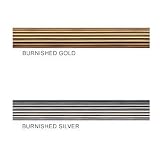 8' Reeded Rod w/3 Std Brackets 2 1/5