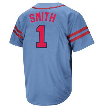 Ozzie Smith St. Louis Cardinals Majestic Cooperstown Heater Jersey - XXL