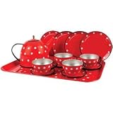 Spotty Tin Tea Set